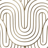 24" X 24" Gold Metal Novelty