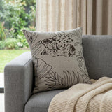 Jaguar Silhoutte Lumbar Throw Pillow
