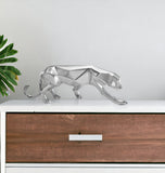 4" Silver Buffed Aluminum Tabletop Sculpture