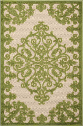 8' X 10' Chocolate And Gray Striped Washable Indoor Outdoor Area Rug