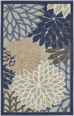 8' X 10' Black Ivory And Gray Striped Washable Indoor Outdoor Area Rug