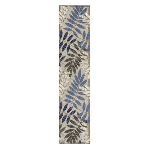 8' X 10' Beige Brown And Copper Geometric Washable Indoor Outdoor Area Rug