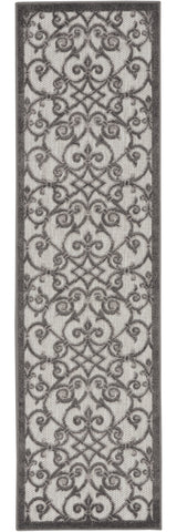 10' Gray Indoor Outdoor Area Rug