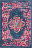 2' X 3' Gray Taupe and Blue Abstract Hand Tufted Area Rug