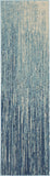 8' X 10' Gray And Ivory Abstract Washable Indoor Outdoor Area Rug