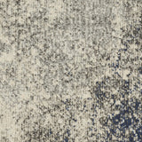 2' X 3' Gray And Ivory Abstract Area Rug