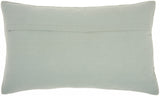 Brilliant Celadon Blue Lumbar Pillow