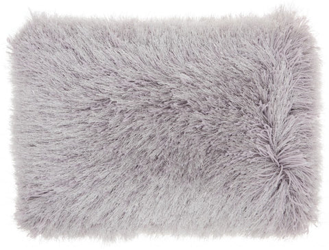 14" X 20" Light Gray Throw Pillow