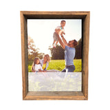 12��� X 12��� Rustic Gray Wood Shadow Box Frame