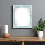 12" x 16" Blue Solid Wood Hanging Picture Frame