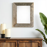 12" x 16" Gray Solid Wood Hanging Picture Frame