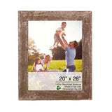 20" x 28" Espresso Solid Wood Hanging Picture Frame