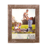 20" x 30" Espresso Solid Wood Hanging Picture Frame