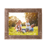20" x 30" Espresso Solid Wood Hanging Picture Frame