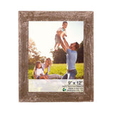 9" x 12" Espresso Solid Wood Hanging Picture Frame