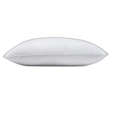 100% Cotton Lux Sateen Down Alternative Medium Hypoallergenic Standard Size Bed Pillow
