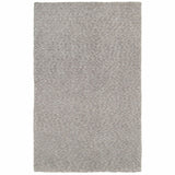 5' X 7' Modern Shaggy Soft Gray Indoor Area Rug