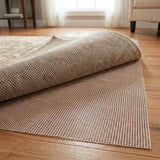 2' x 3' Brown Non Slip Indoor Outdoor Rug Pad