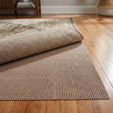 4' X 5' Brown Non Slip Indoor Outdoor Rug Pad
