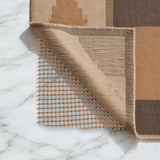 5' x 8' Brown Non Slip Indoor Outdoor Rug Pad