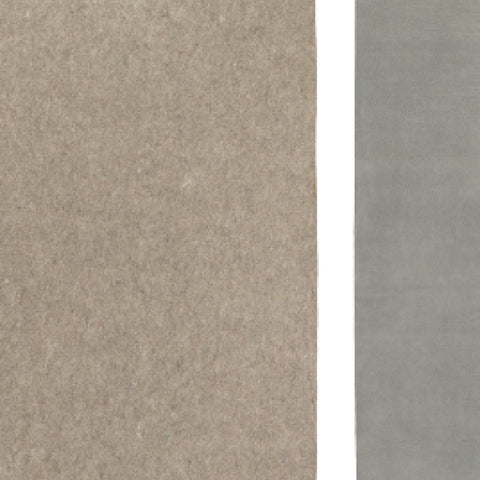4' x 6' Gray Non Slip Rug Pad