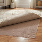 6' X 8' Brown Non Slip Indoor Outdoor Rug Pad