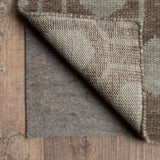 6' Round Gray Non Slip Rug Pad