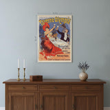 Taverne Olympia French Restaurant Unframed Print Wall Art