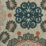 5' X 7' Blue And Gray Moroccan Indoor Outdoor Area Rug