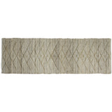 2' X 3' Beige Distressed Tribal Scatter Rug