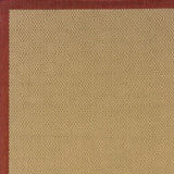 5' X 8' Beige Indoor Outdoor Area Rug