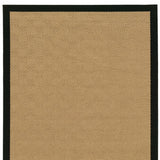 5' X 8' Beige And Black Indoor Outdoor Area Rug