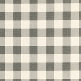7' X 10' Gray And Ivory Indoor Outdoor Area Rug