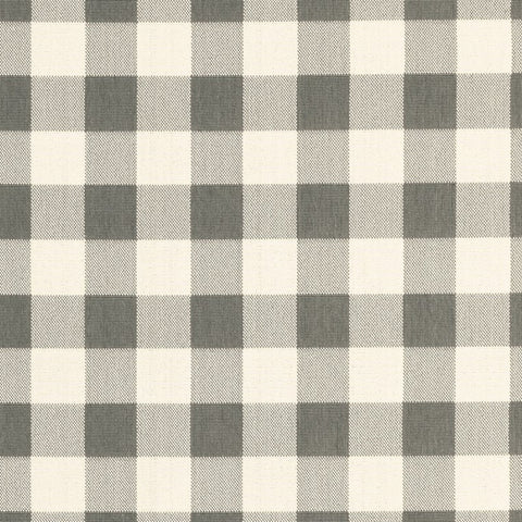 7' X 10' Gray And Ivory Indoor Outdoor Area Rug