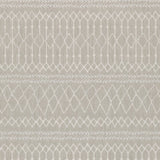 3' X 5' Gray And Ivory Indoor Outdoor Area Rug