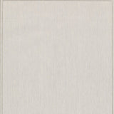 7' X 9' Gray And Ivory Indoor Outdoor Area Rug