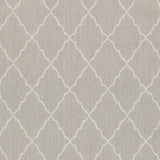 3' X 5' Gray And Ivory Indoor Outdoor Area Rug