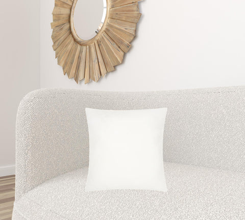 18" White Square Throw Pillow Insert