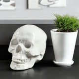 6" White Ceramic Tabletop Sculpture