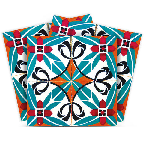 6" X 6" Cali Venice Removable  Peel And Stick Tiles