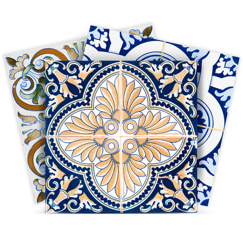 5" X 5" Dianna Mutli Mosaic Peel And Stick Tiles