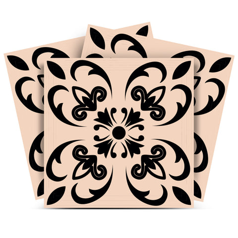 5" X 5" Mini Orchid Peel And Stick Removable Tiles