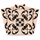 8" X 8" Mini Orchid Peel And Stick Removable Tiles