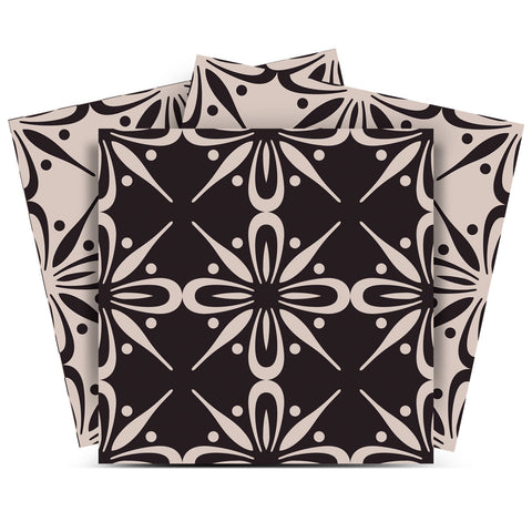 5" X 5" The Clover Peel And Stick Removable Tiles