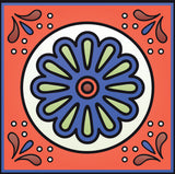 4" X 4" Mediterra Terra Cotta Mosaic Peel And Stick Removable Tiles