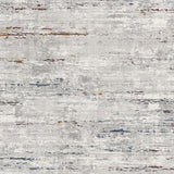 5' X 8' Grey Abstract Area Rug