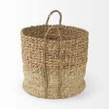 Set of Three Brown Wicker Basket