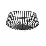 Set of Two Black Metal Decorative Bowl
