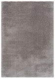 3' X 5' Ivory Modern Solid Shag Area Rug