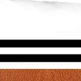Set Of 4 Brown And Black Lumbar Pillow Covers